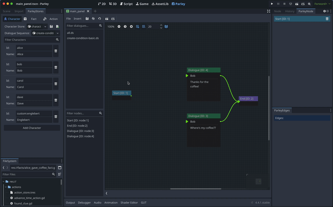 Create a Condition Node